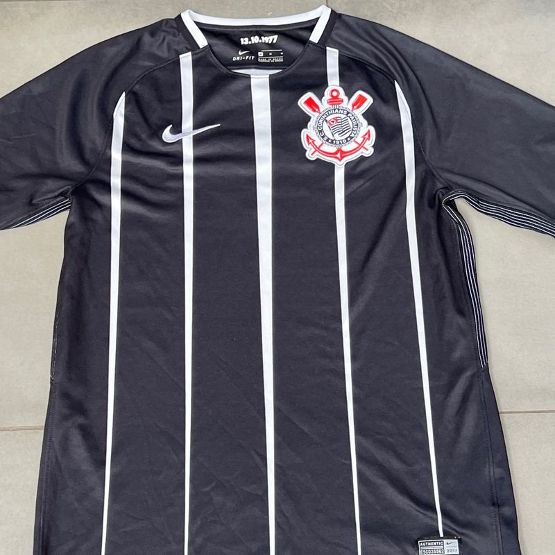 Camisa Corinthians 2017/18 Nike | Camiseta Masculina Nike Usado