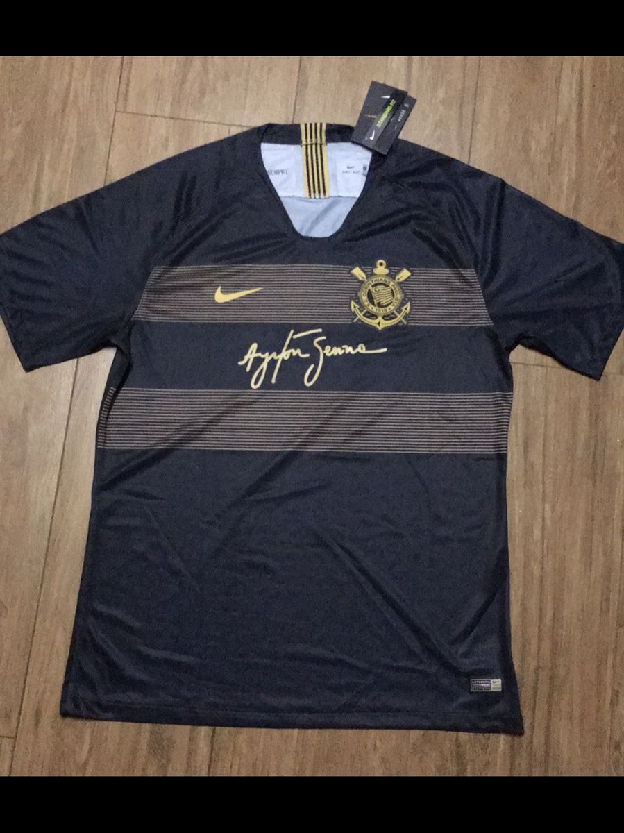 camisa do corinthians masculina ayrton senna