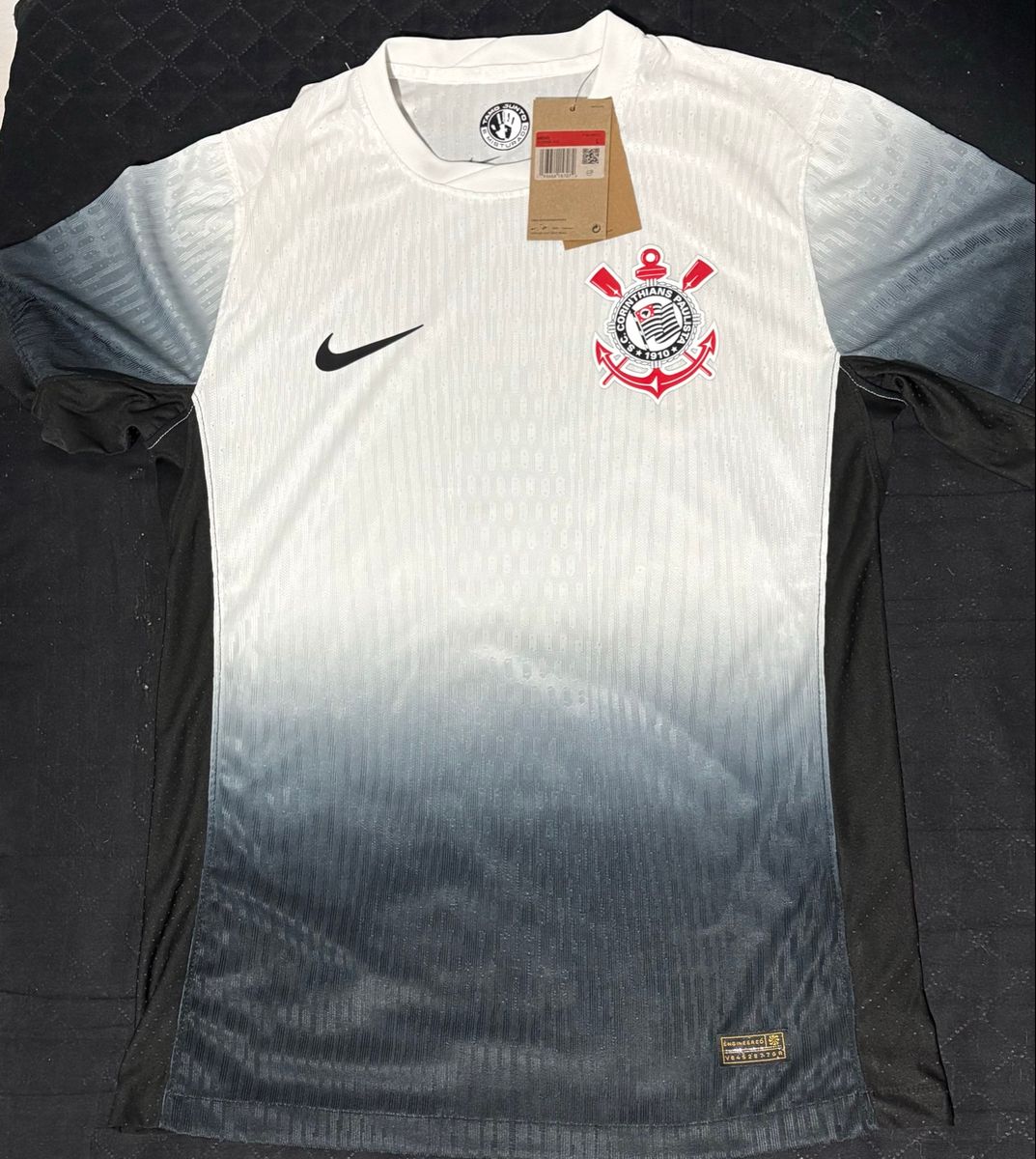 Camisa Corinthians Branca Degradê Nova | Camisa Masculina Nike Nunca ...