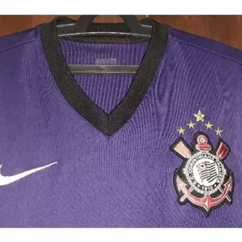 Camisa Corinthians Nike 2009 roxa infantil – Memorias do Esporte