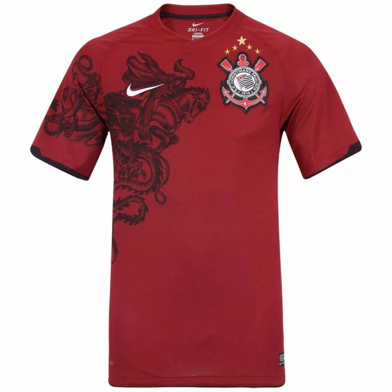 Camisa Corinthians Bordô São George - Masculino - Olden Sports