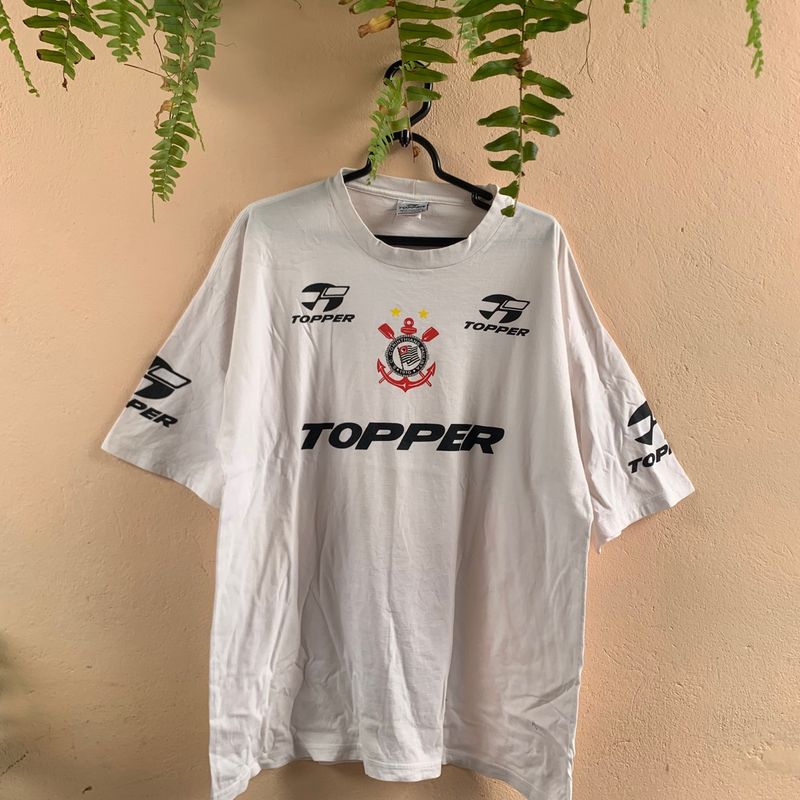 Camisa Corinthians Topper 90s | Camiseta Masculina