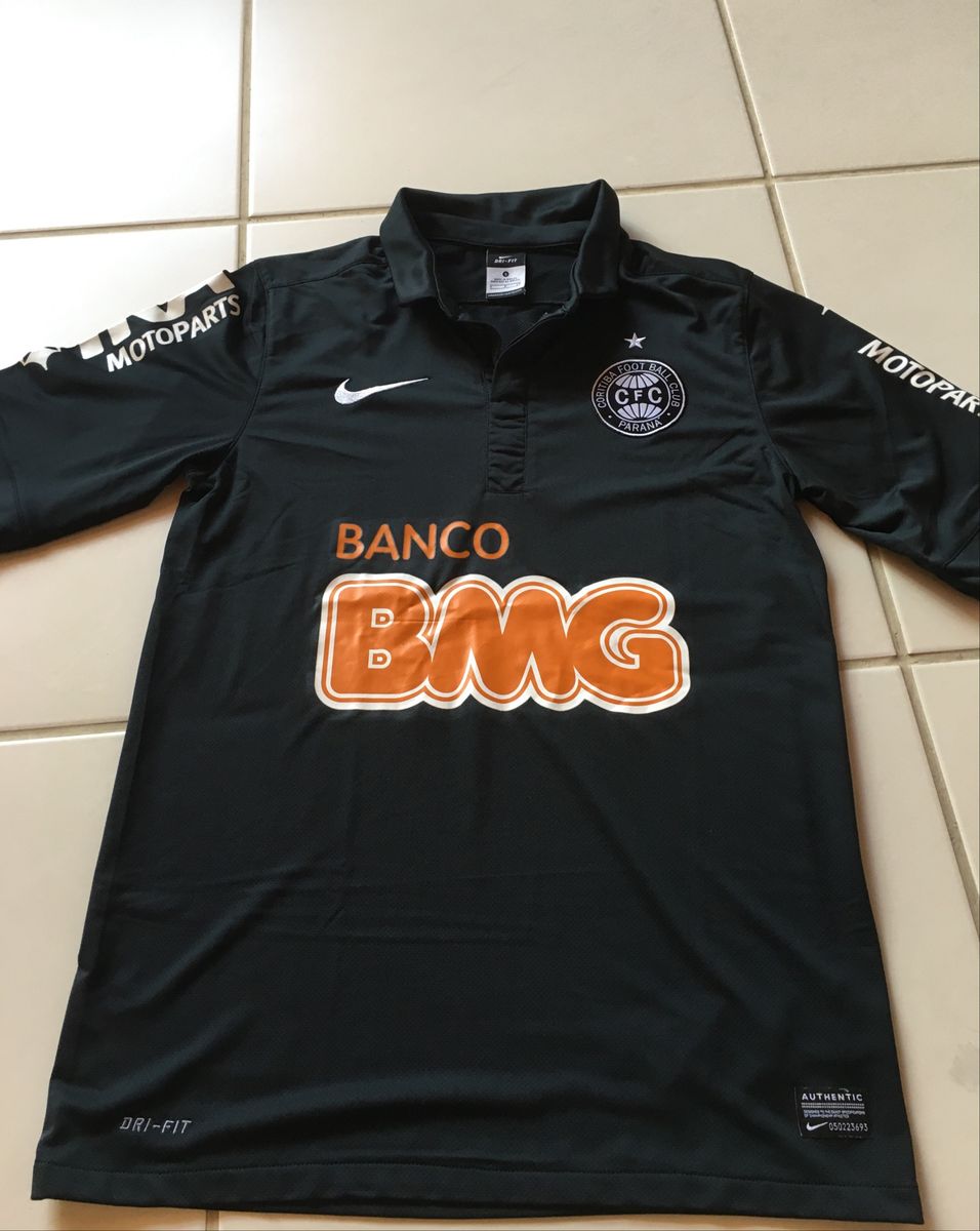 Camisa Coritiba 2012 Nike Preta Original Camisa Masculina Nike Usado 40019230 Enjoei