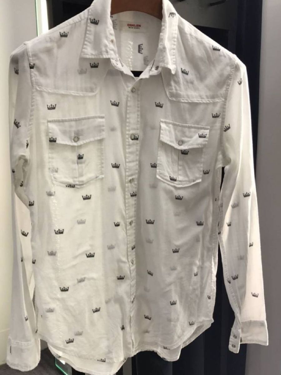 camisa social osklen
