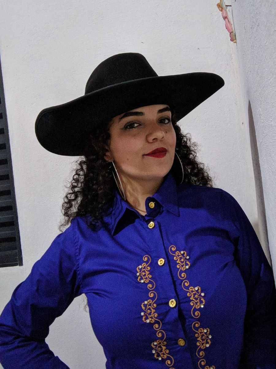 camisa cowboy feminina