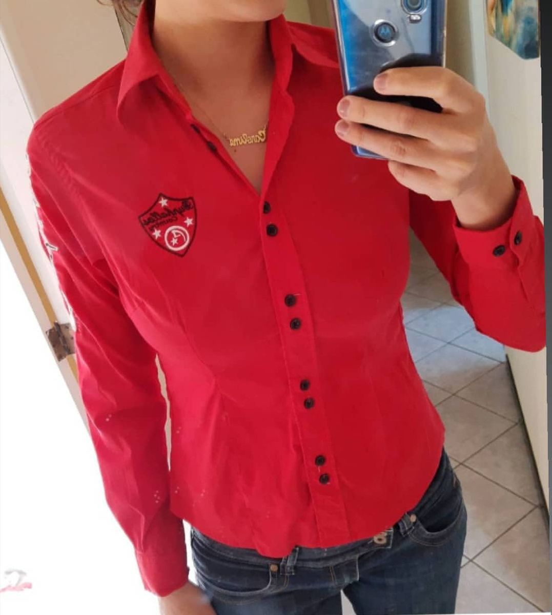 camisa country feminina