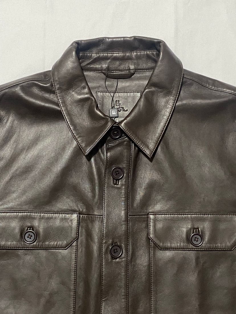 Camisa Couro Fxtn - Marrom | Foxton | Casaco Masculino Foxton Nunca ...