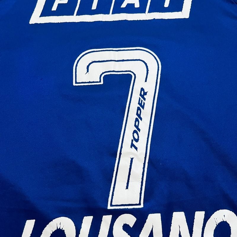 Camisa Cruzeiro 2002 Uniforme 1 Número 7 | Topper Usado 102221247