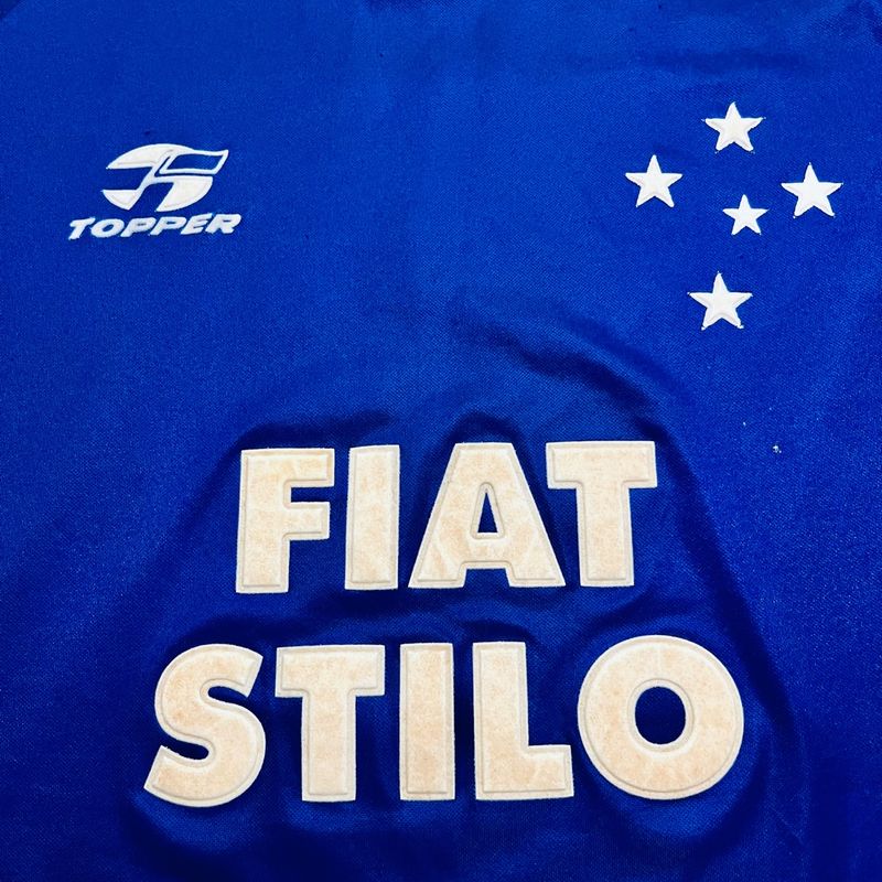 Camisa Cruzeiro 2002 Uniforme 1 Número 7 | Topper Usado 102221247