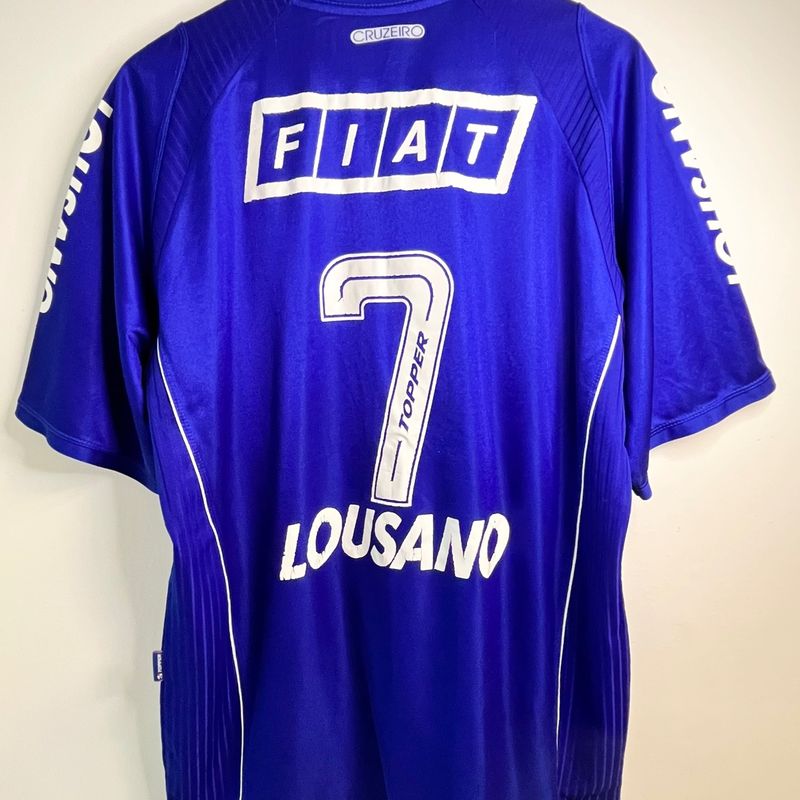Camisa Cruzeiro 2002 Uniforme 1 Número 7 | Topper Usado 102221247