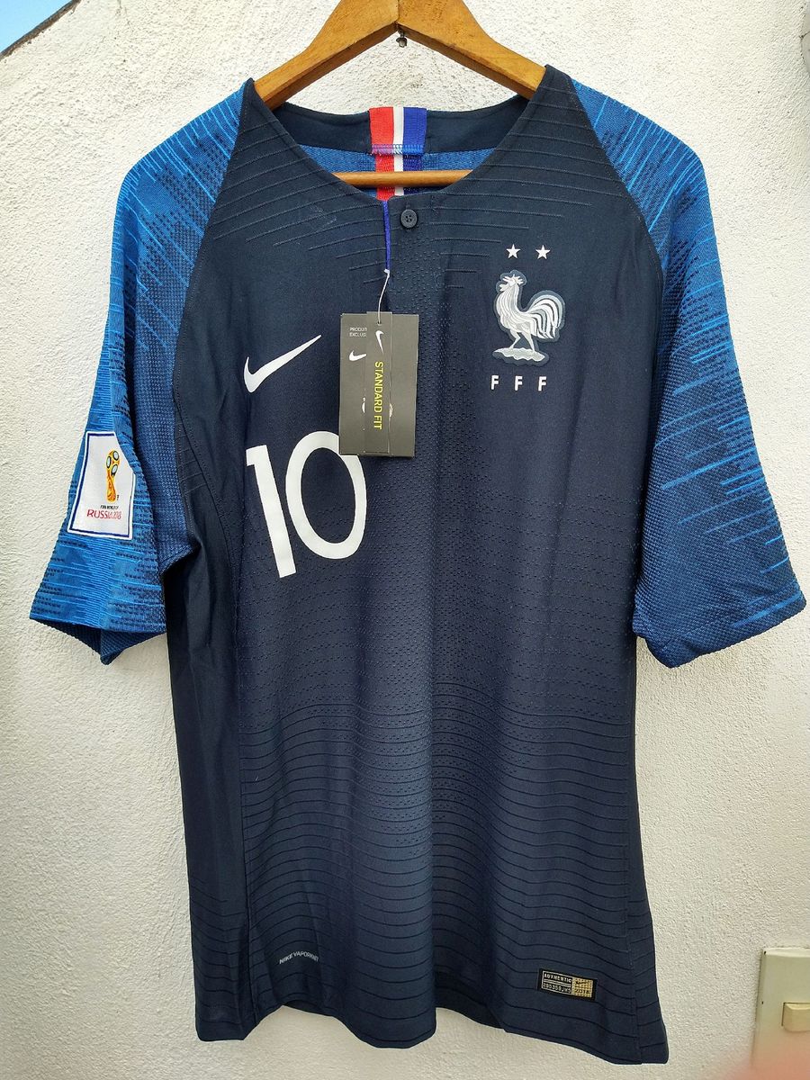 Camisa Da Selecao Francesa Copa Do Mundo 2018 Mbappe 10 Camisa Masculina Nike Nunca Usado 44844992 Enjoei