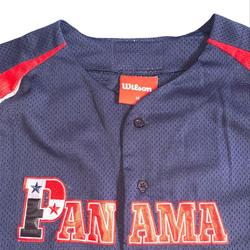 Camisa de Baseball Feminina Wilson Selecao do Panama Camisa Feminina Wilson Usado 103811376 enjoei