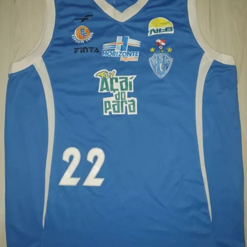 Camisa de Basquete do Paysandu 2004 Finta #22 Açaí do Pará Futebol