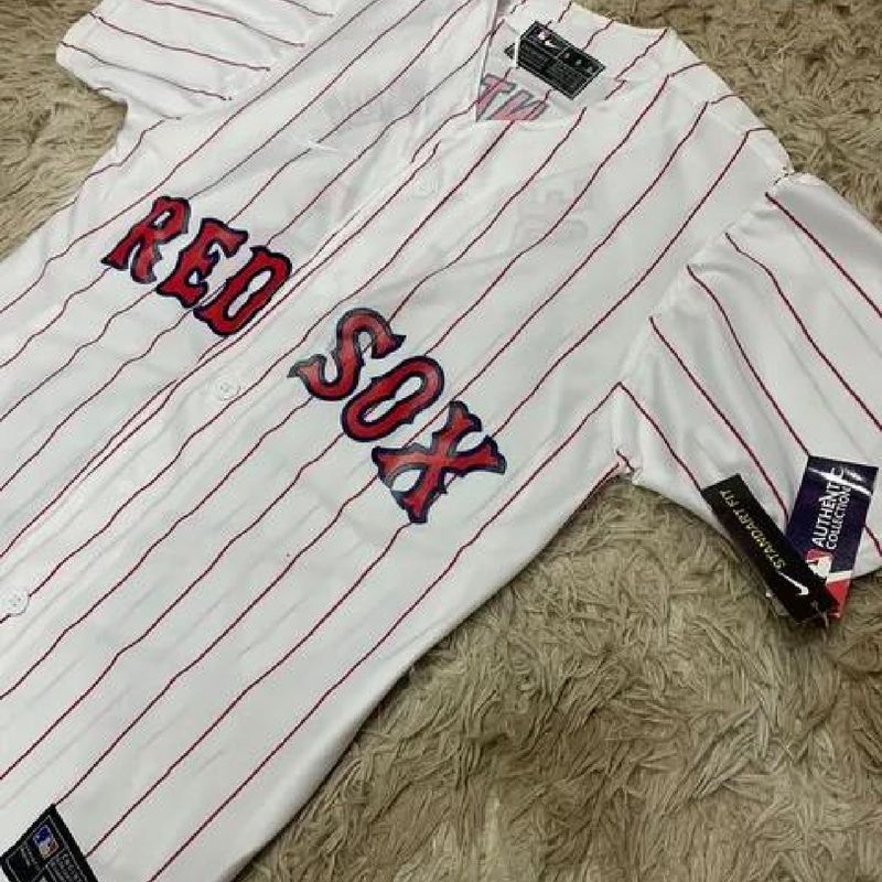 Camisa de Beisebol (MLB) Boston Red Sox Nike Red