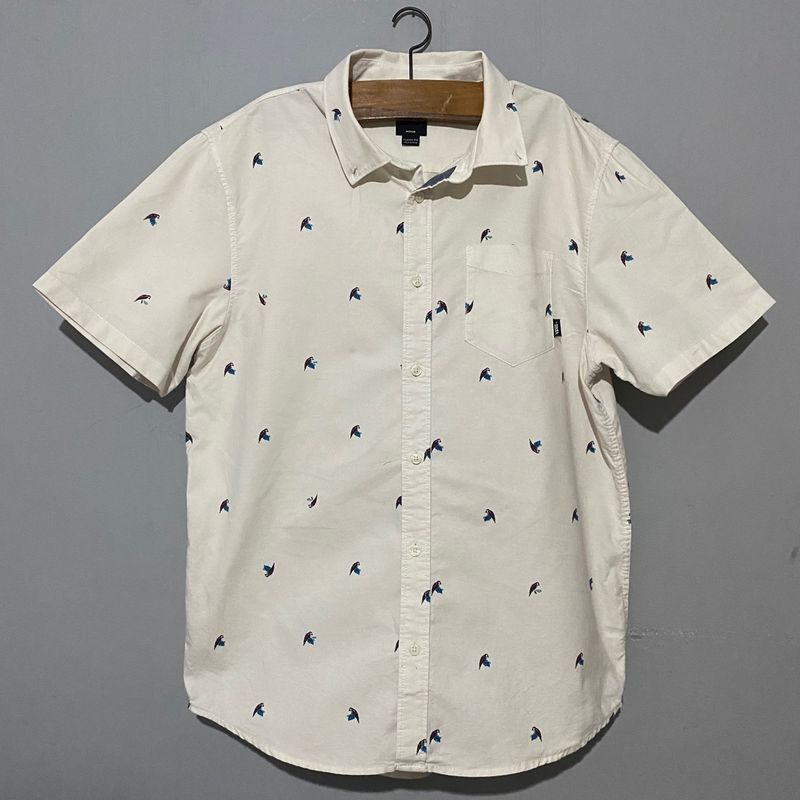 Camisa de Botão Vans Vans Usado 110287188 enjoei