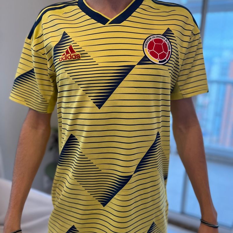 Camisa de Futebol Seleção Colombiana Original, Roupa Esportiva Masculino  Adidas Usado 89900734