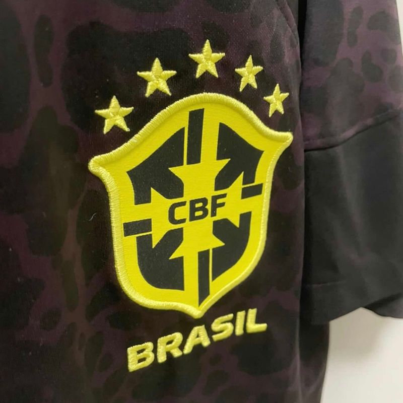 Camisa de Goleiro Nike Brasil 2022/23 Torcedor Pro Masculina