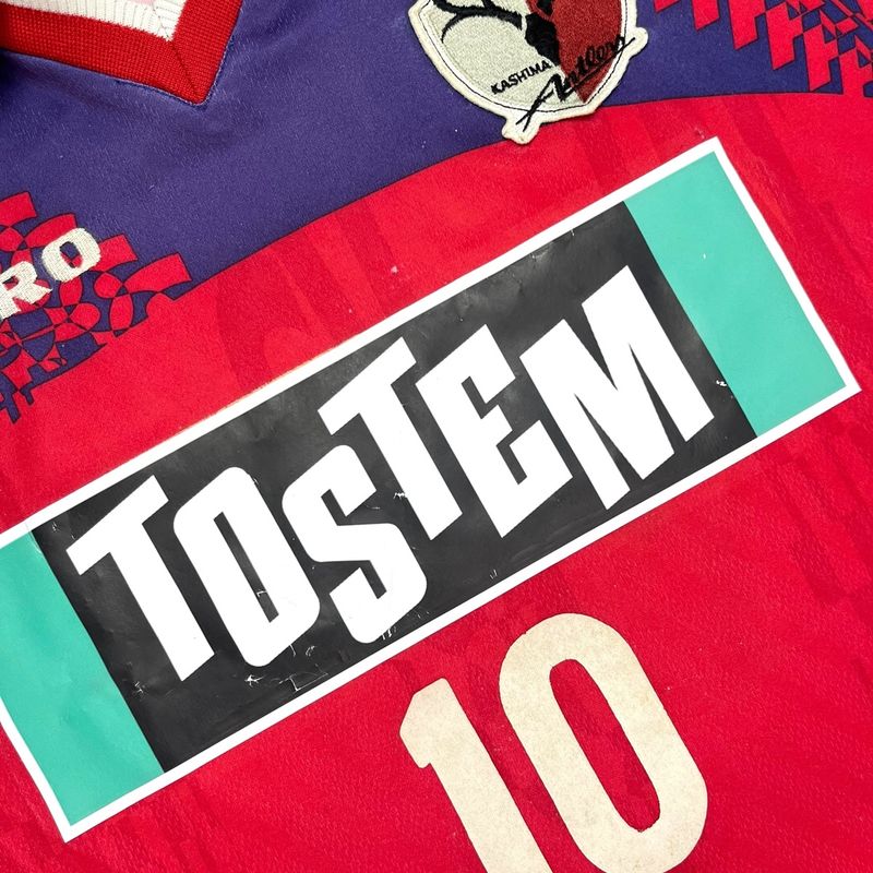 Camisa de Jogo Kashima Antlers 1997 Home #10 | Umbro Usado
