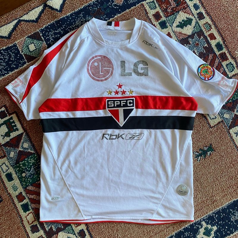 Camisa de Jogo São Paulo Vintage 2005 2006 Oficial Spfc Reebok