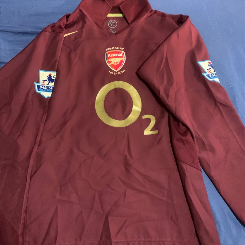 Camisa de Manga Retrô Arsenal | Nike Nunca Usado 107376881 | enjoei