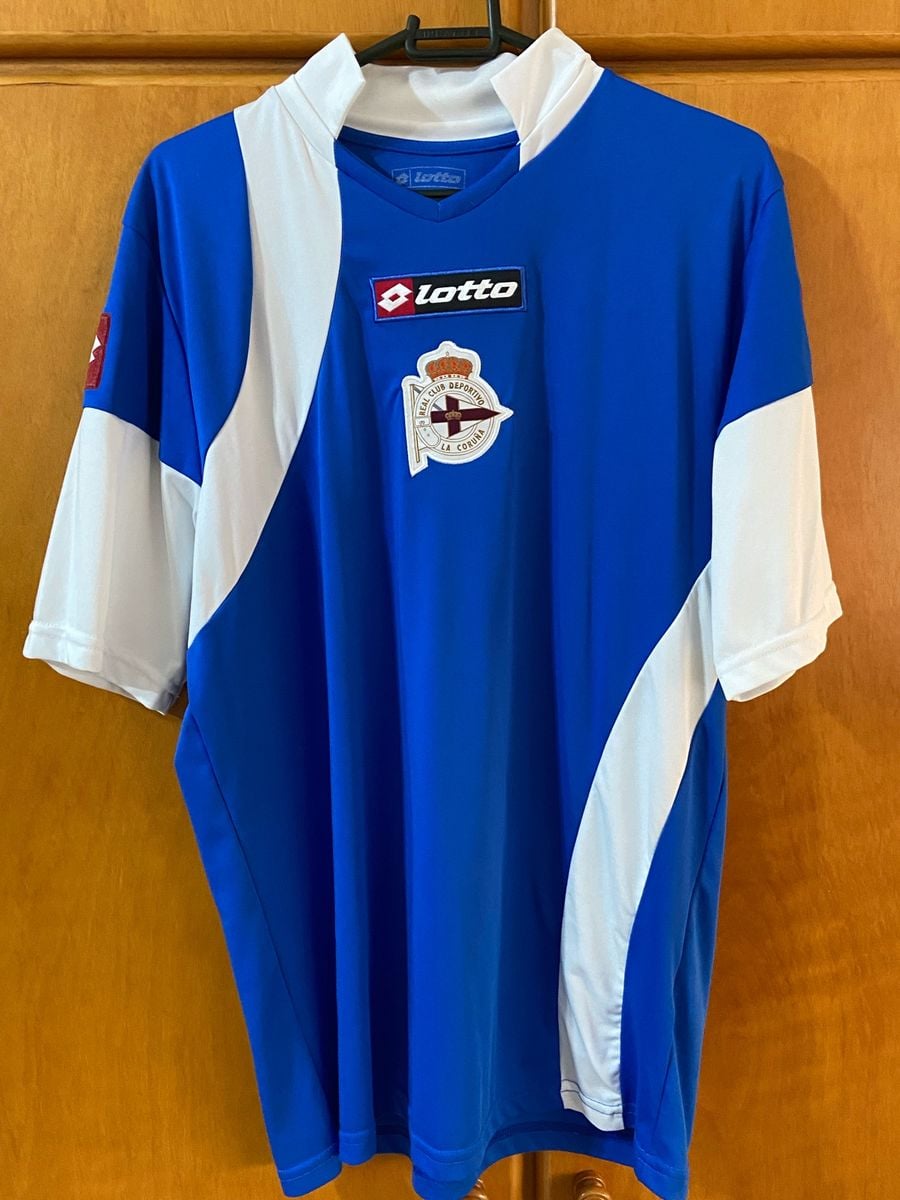 Camisa Deportivo La Coruña - Lotto | Camisa Masculina Lotto Usado