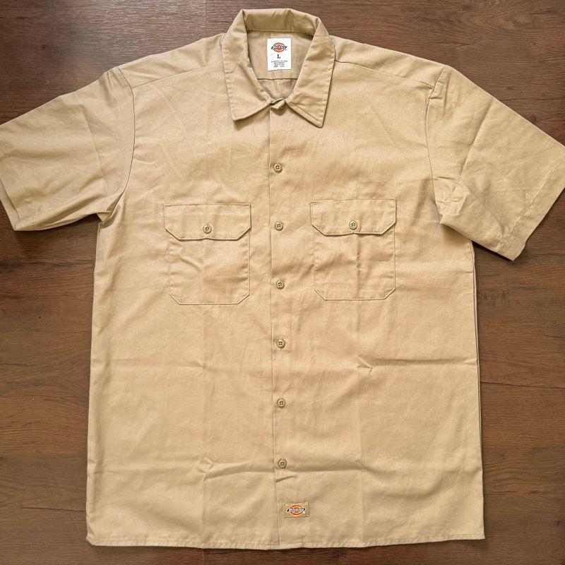『TEN WORK SHIRT KHAKI S』 Camisa Dickies Work Shirt Khaki | Dickies Nunca Usado 103474633