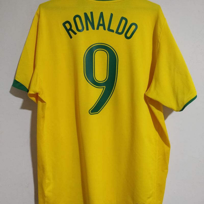 Camisa Nike Brasil 2002 Ronaldo Fênomeno