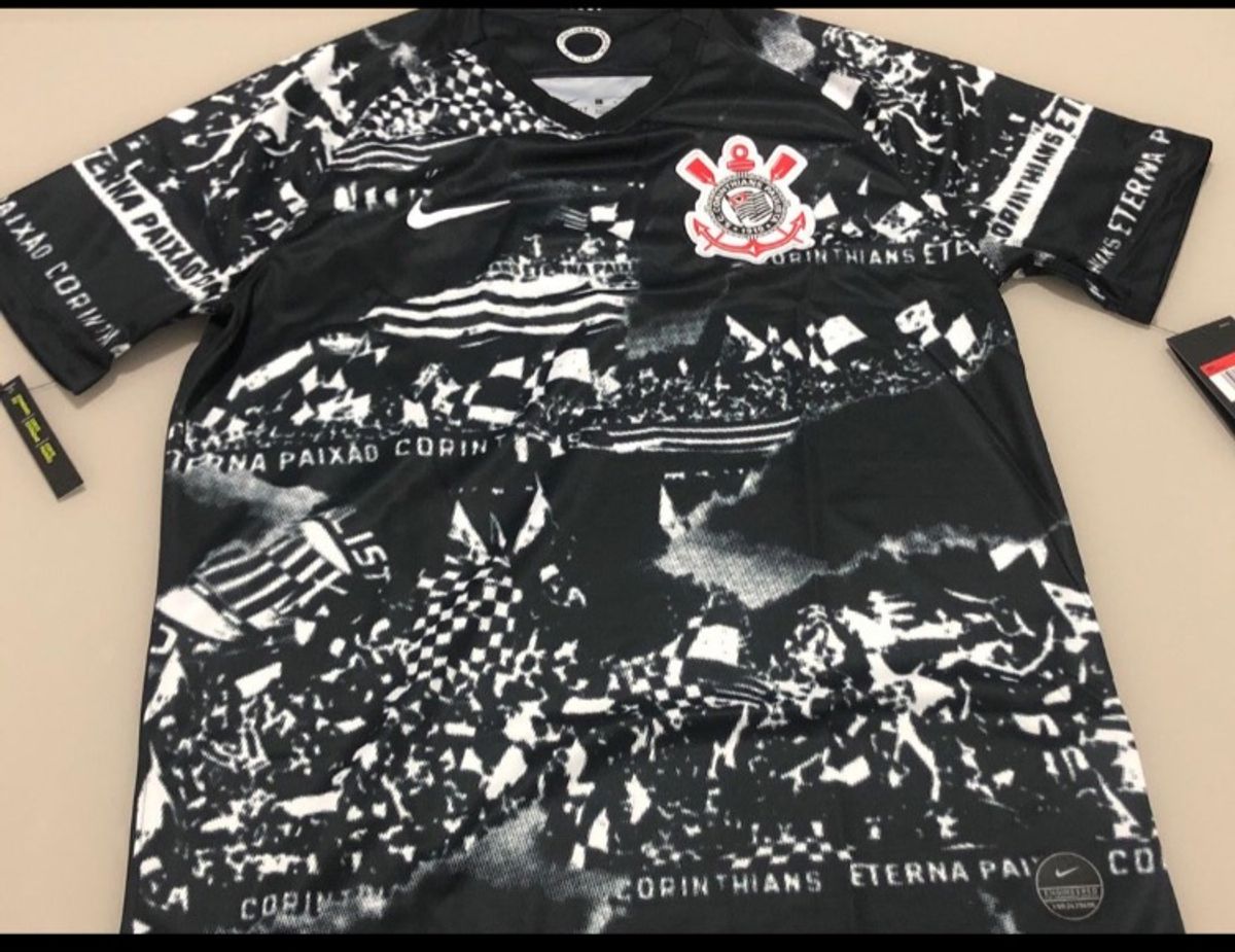 Camisa do Corinthians Iii , Comemorativa , Nova , Original, com Todas ...