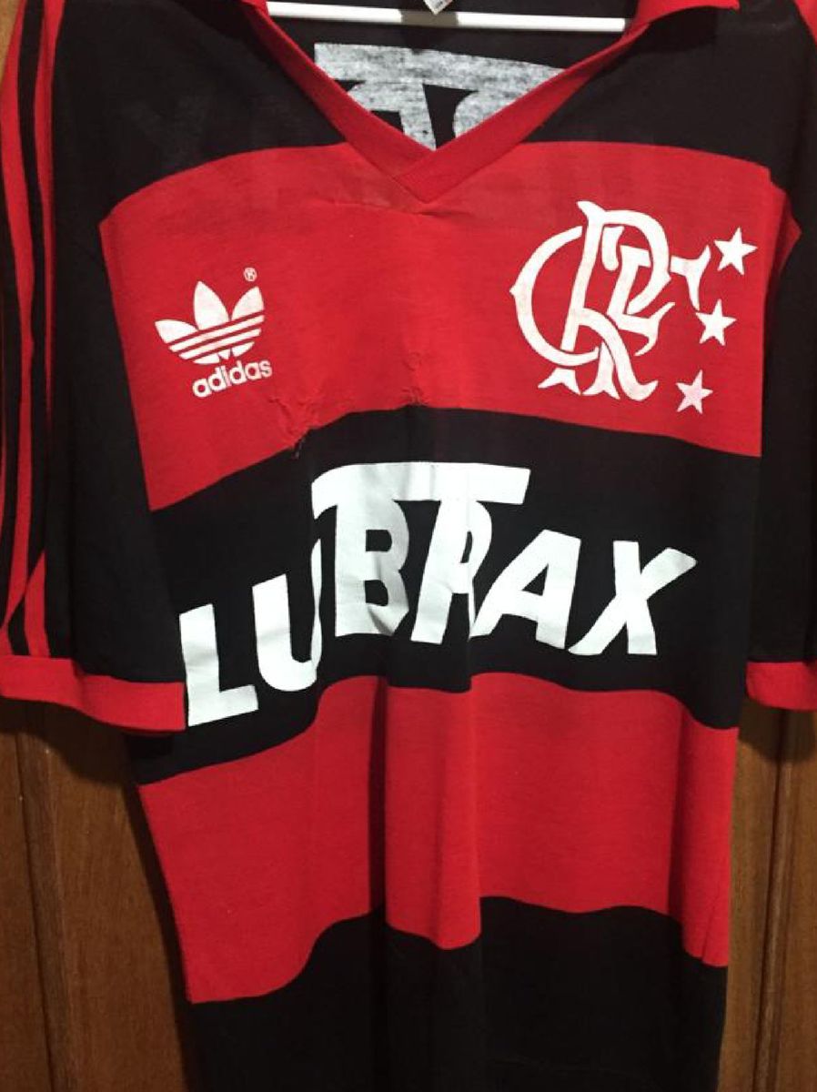 Camisa Do Flamengo Adidas Lubrax 100 Acrilico 9 Roupa Esportiva