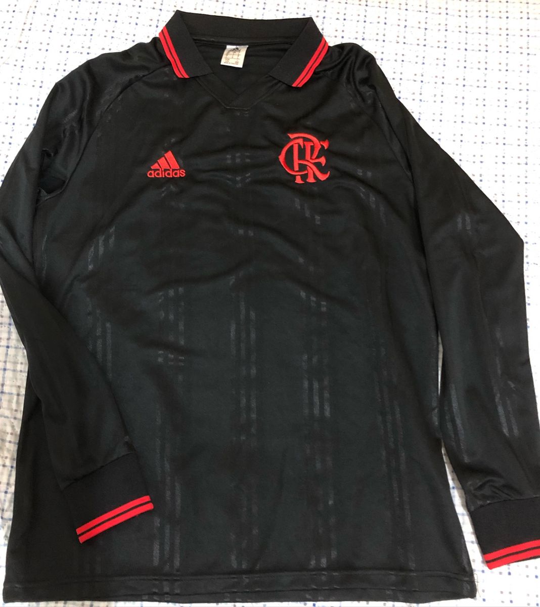development of Sightseeing veteran Camisa do Flamengo Manga Longa | Camisa Masculina Adidas Nunca Usado  41859847 | enjoei