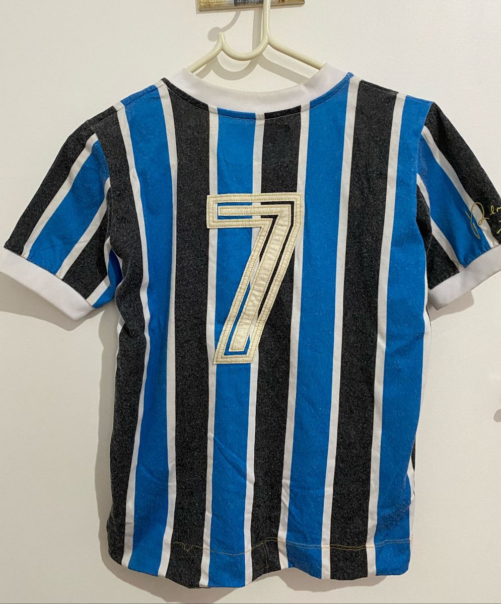 Camisa do Grêmio Feminina Retrô 1983 Tricolor Original Camisa