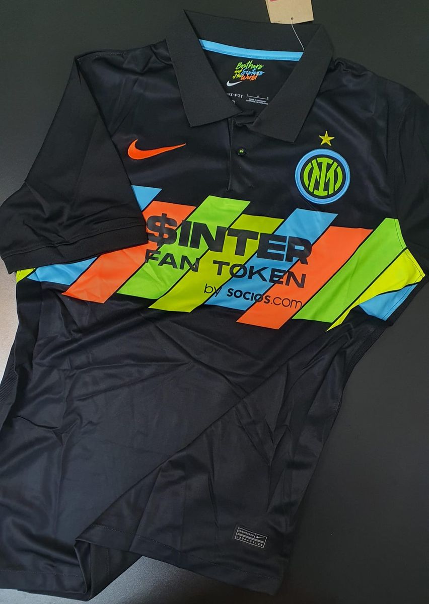 Camisa do Inter de Milão - 2021/2022 | Camiseta Masculina Nunca Usado ...