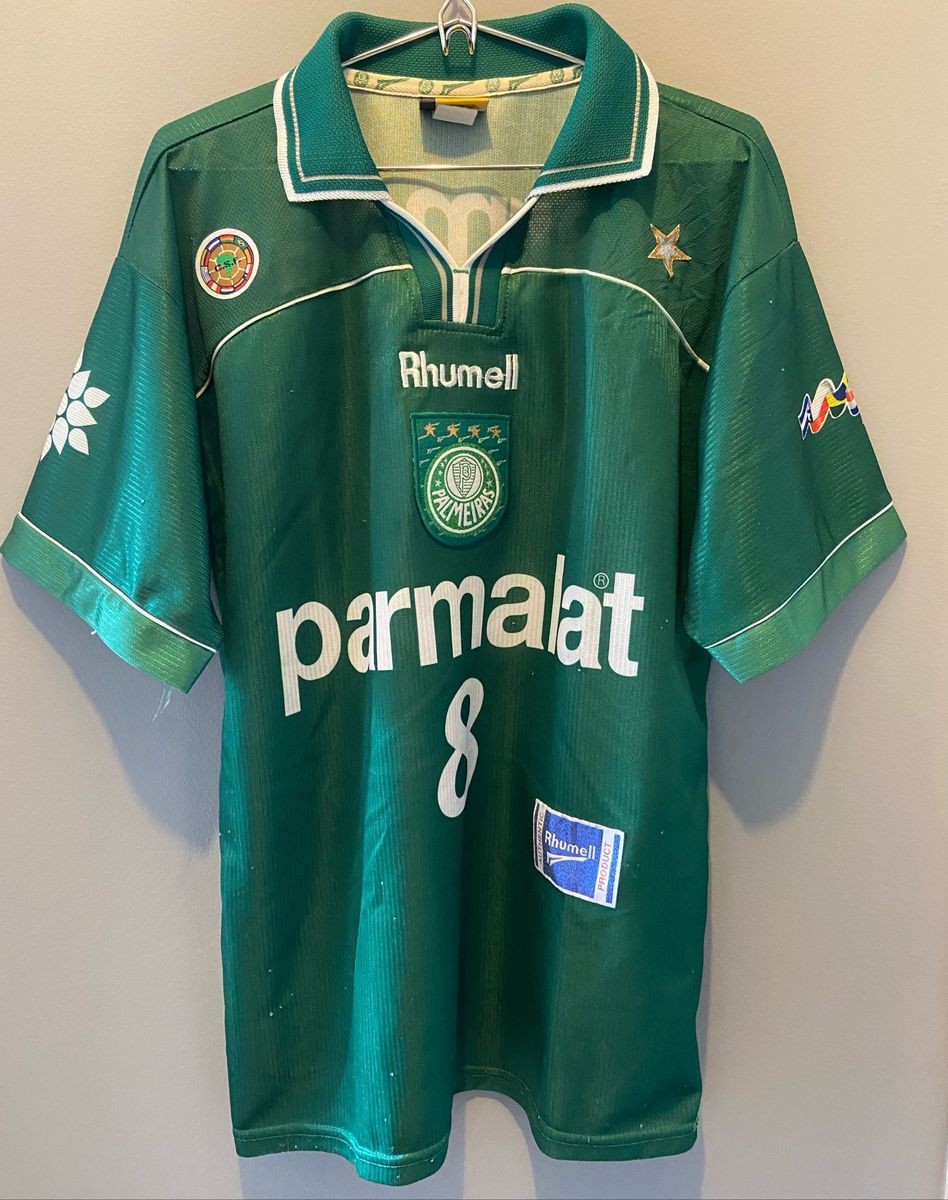 Camisa do Palmeiras Campeão Libertadores 1999 Original ...