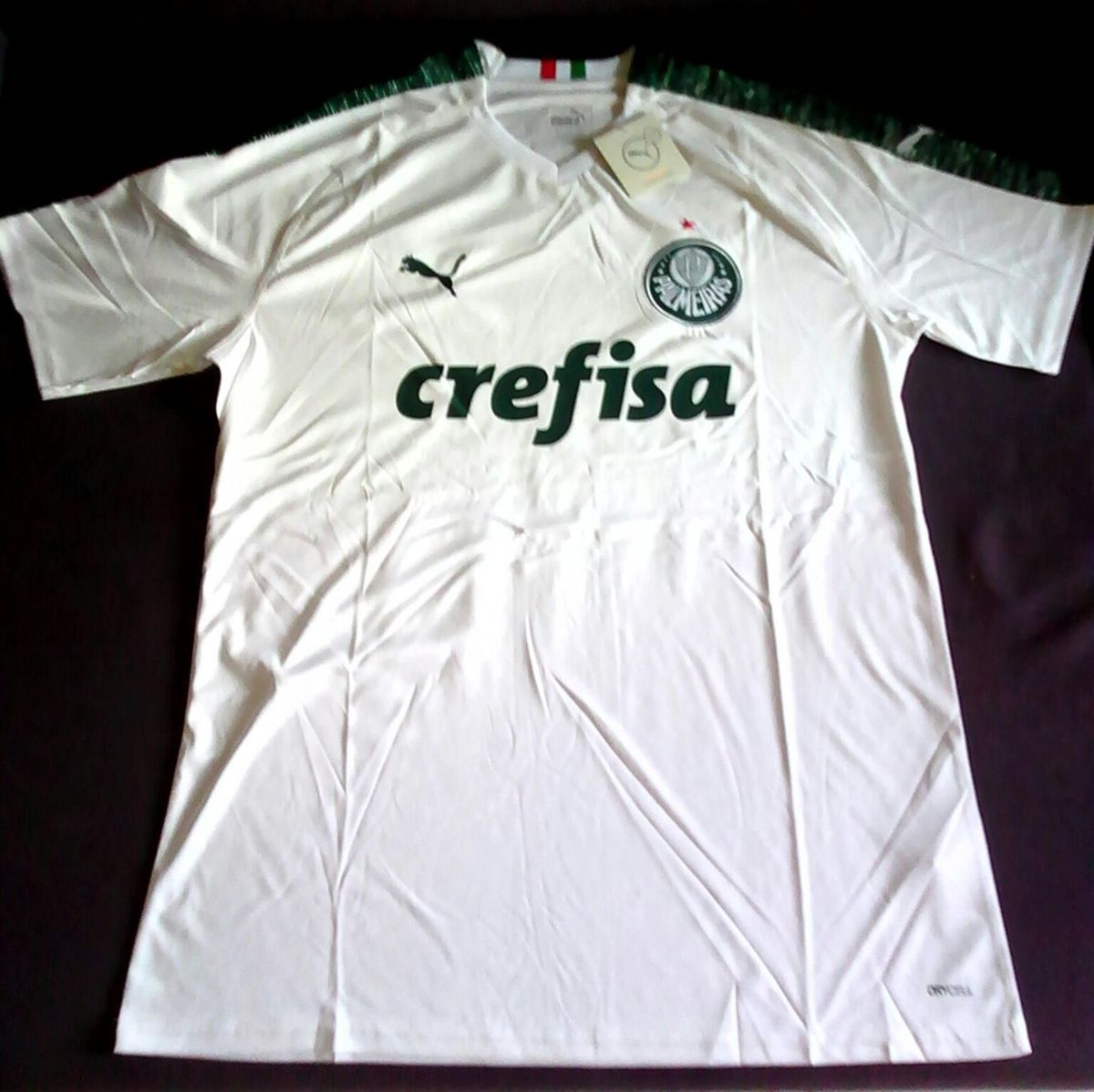 camisa do palmeiras branca puma