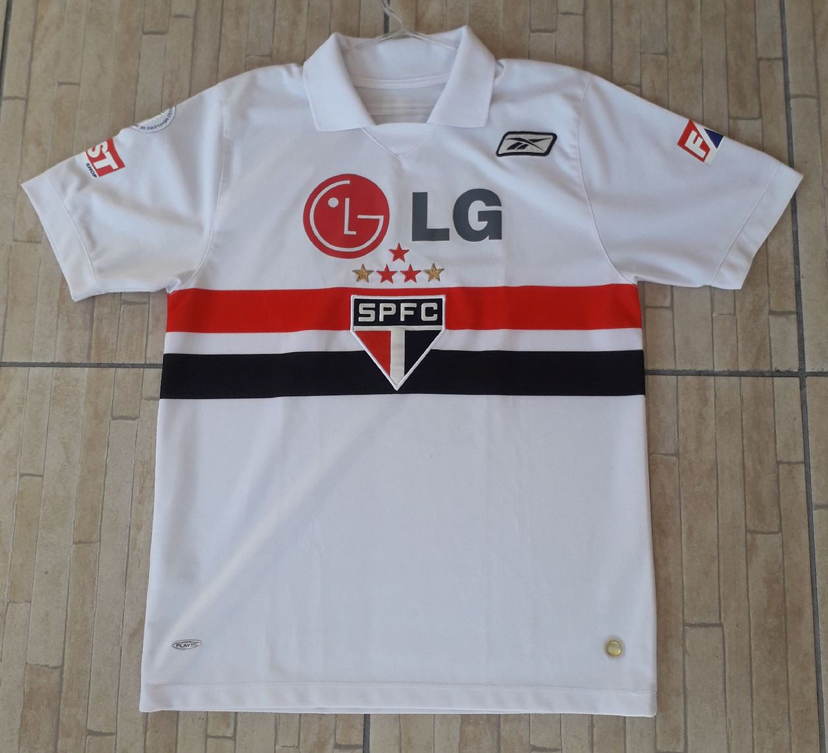 camisa reebok sao paulo