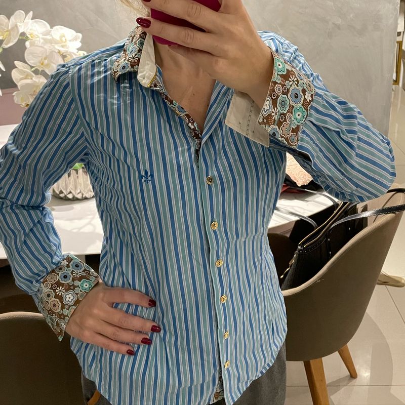 Camisa dudalina sale feminina preço