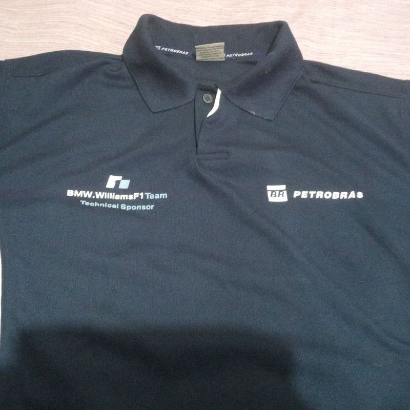 Camisa Equipe Williams F1 Roupa Esportiva Masculino Bmw Usado 88335803  enjoei