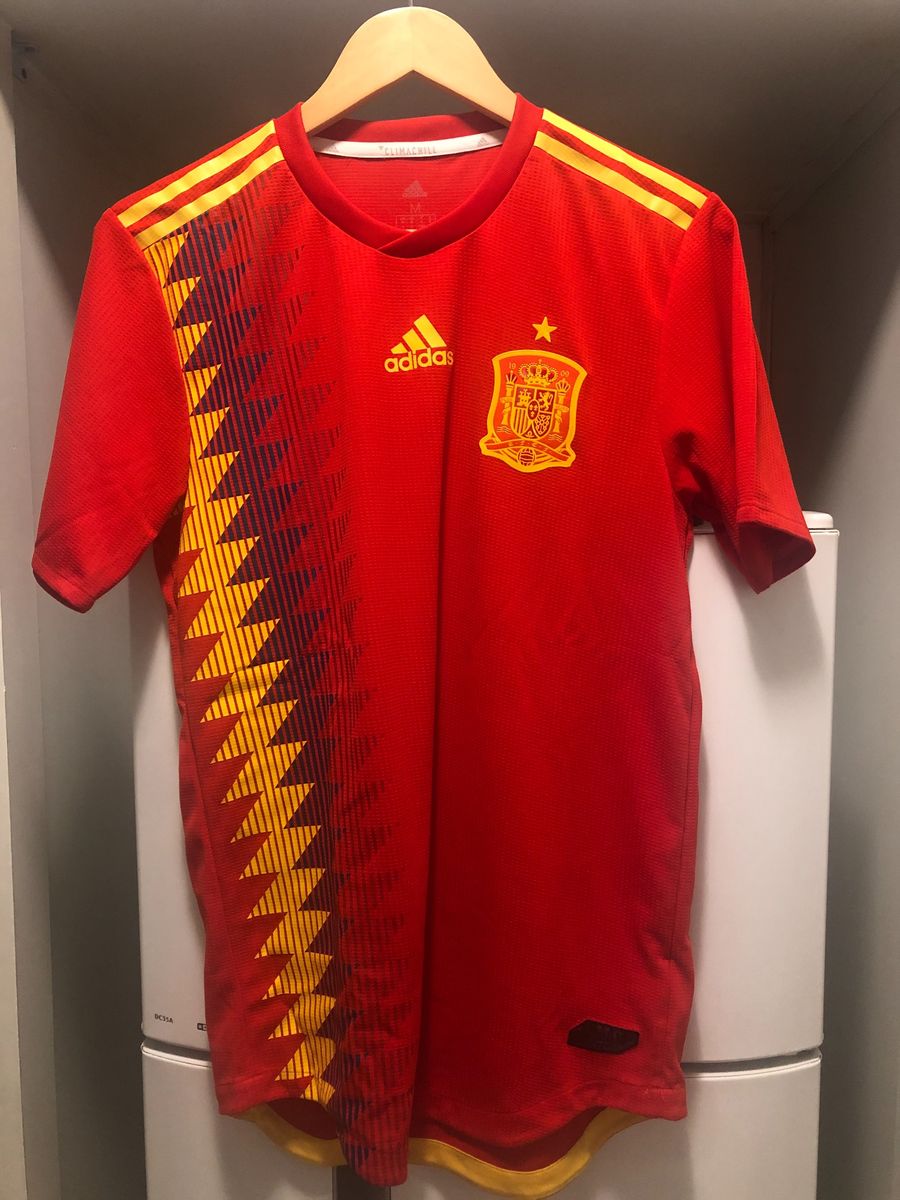 Camisa Espanha 2018 Adidas Tam M Camiseta Masculina Adidas Usado 39335706 Enjoei