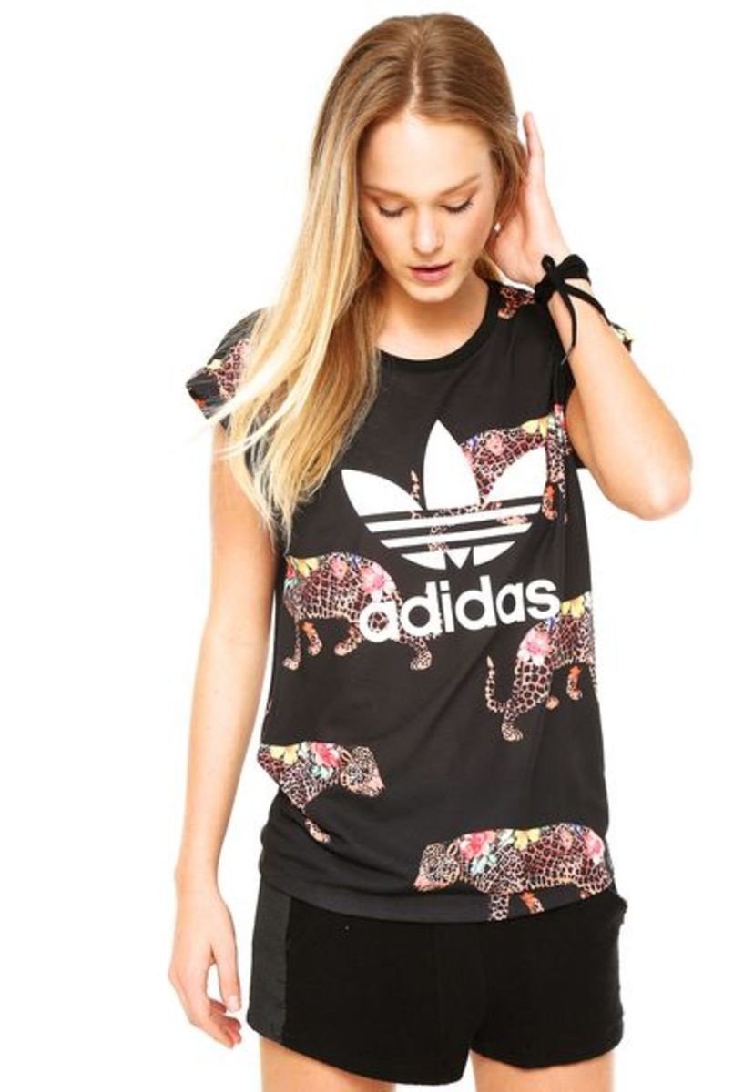 blusa farm adidas