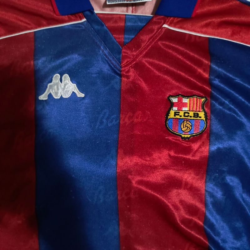 Camisa Fc Barcelona Romario Oficial 93/94 | Kappa Usado 103499919