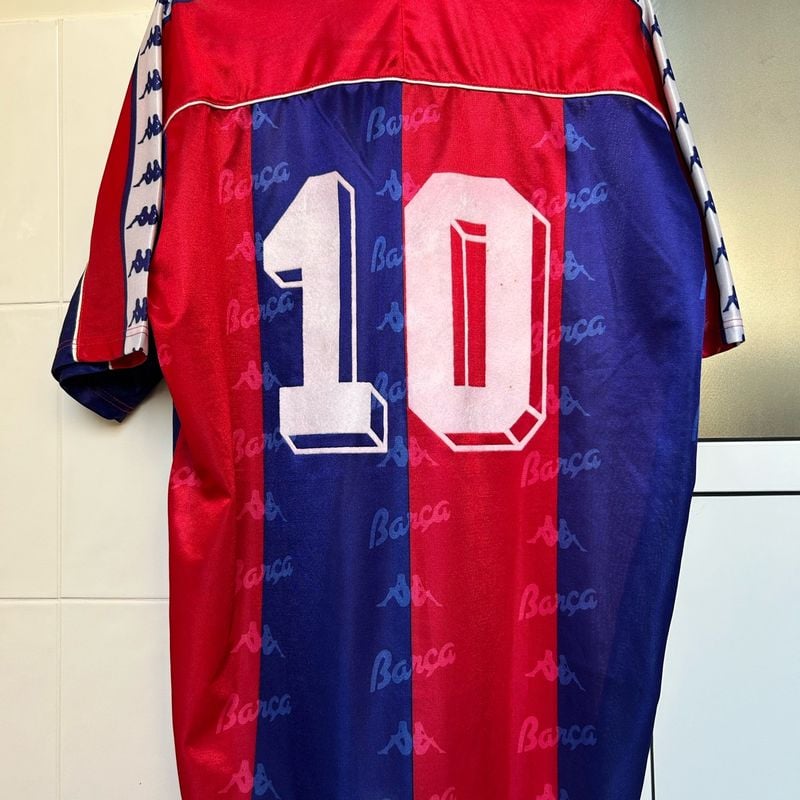 Camisa Fc Barcelona Romario Oficial 93/94 | Kappa Usado 110141314