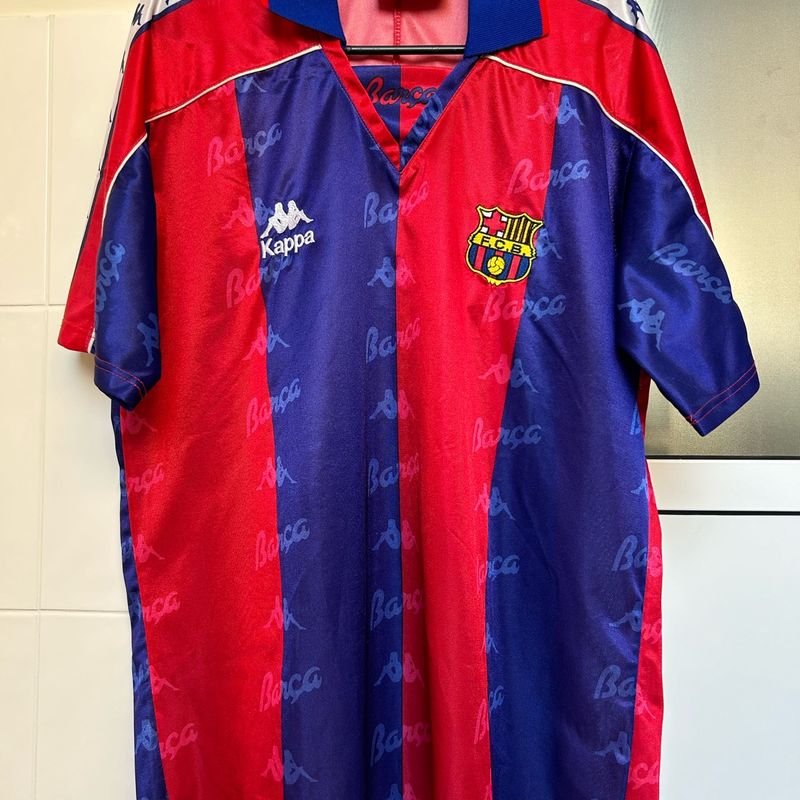 Camisa Fc Barcelona Romario Oficial 93/94 | Kappa Usado 110141314