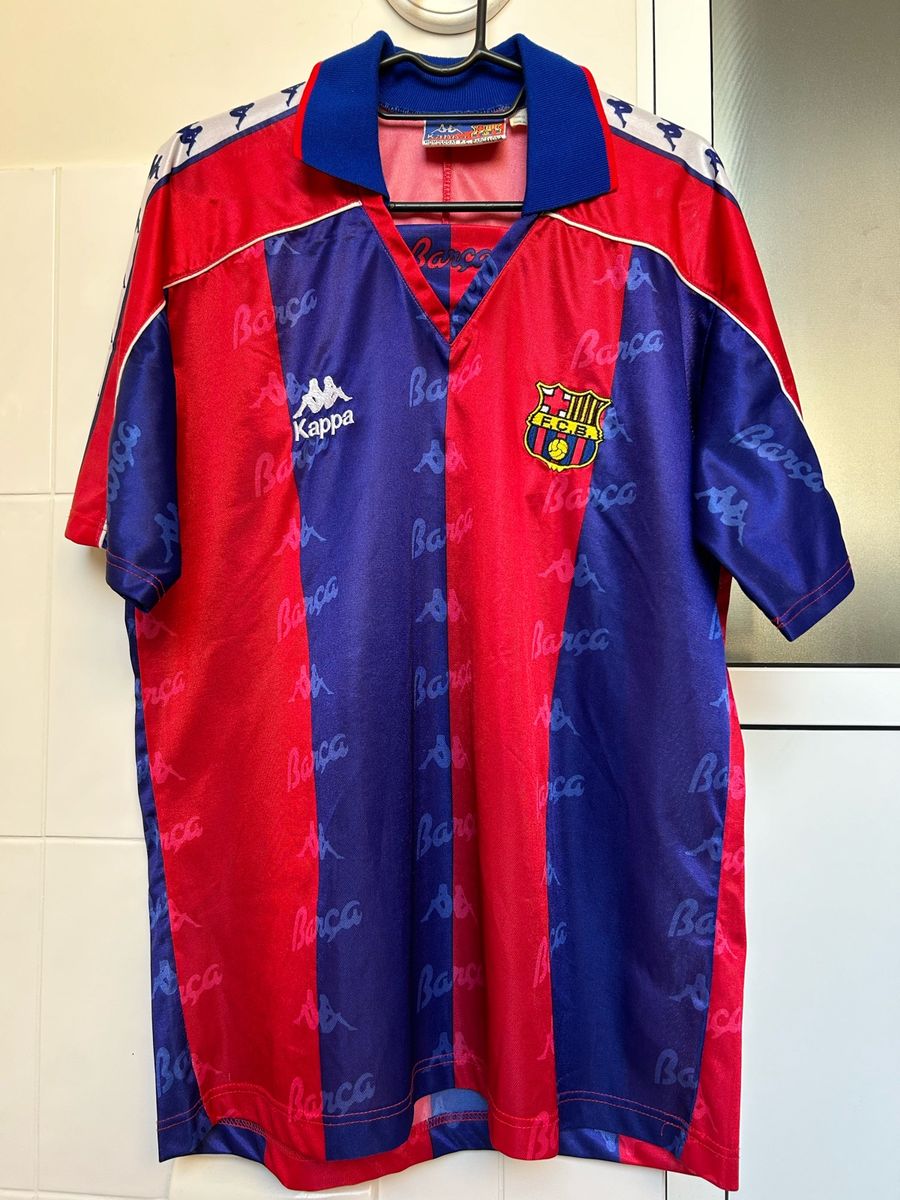 Camisa Fc Barcelona Romario Oficial 93/94 | Kappa Usado 110141314