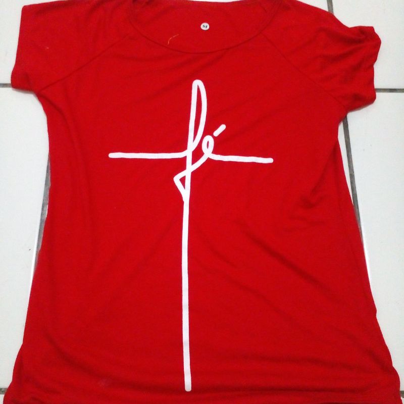 Camisa fe feminina cheap