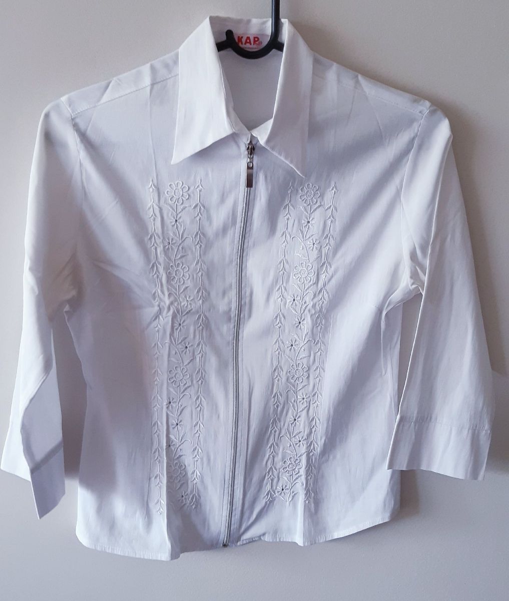 camisas femininas bordadas