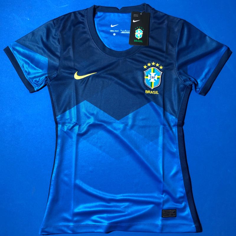 Camisa Brasil Preta Feminina | Camiseta Feminina Brasil Nunca Usado  44732064 | enjoei