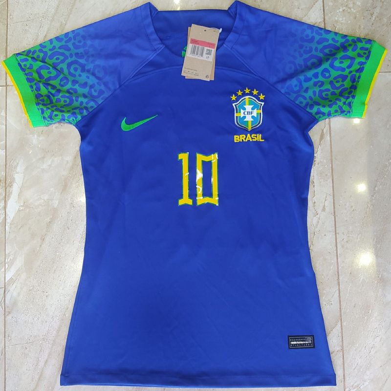 Camisa Brasil Preta Feminina | Camiseta Feminina Brasil Nunca Usado  44732064 | enjoei