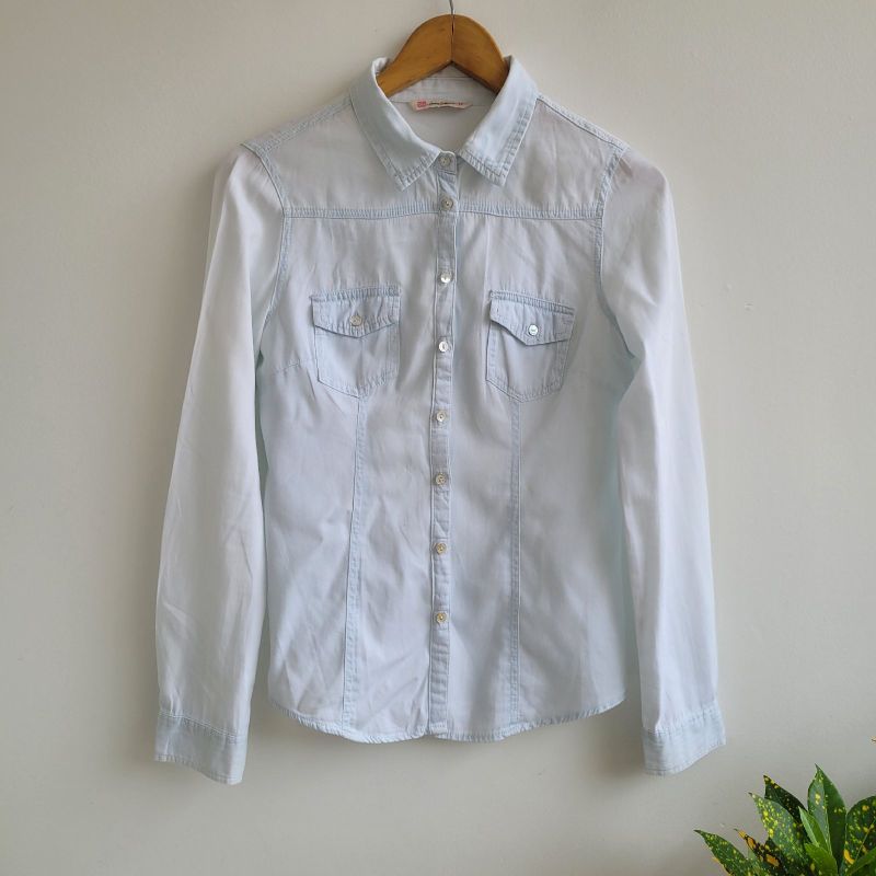 Camisa Feminina Clara | Tam: 40 | Ink Denim Collection | Ink Jeans