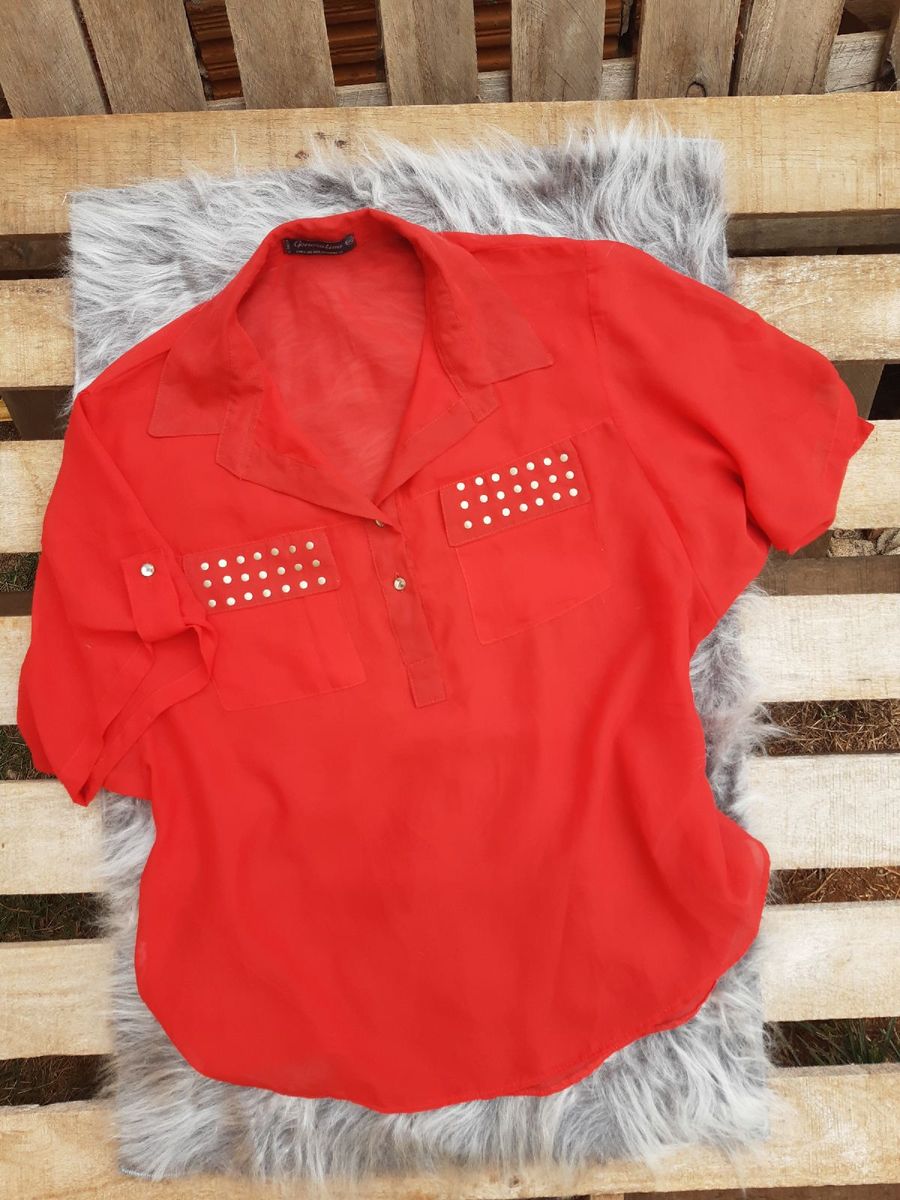 Camisa feminina hot sale gg