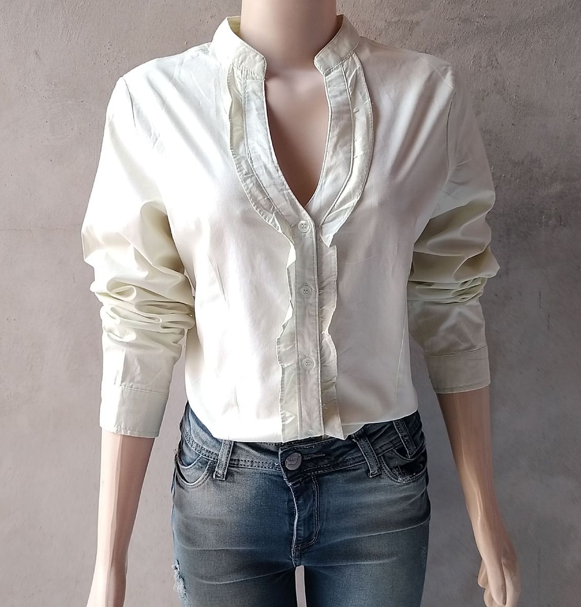 camisa feminina romantica